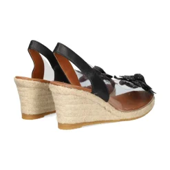 VIGUERA Zapatos cuña 0291 NEGRO