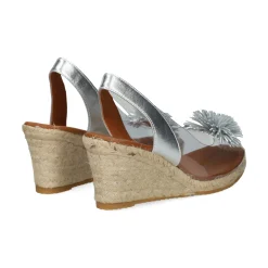 VIGUERA Zapatos cuña 0293 PLATA