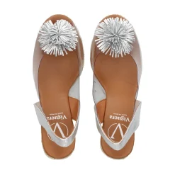 VIGUERA Zapatos cuña 0293 PLATA