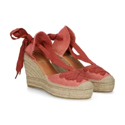 VIGUERA Zapatos cuña 2227 TEJA