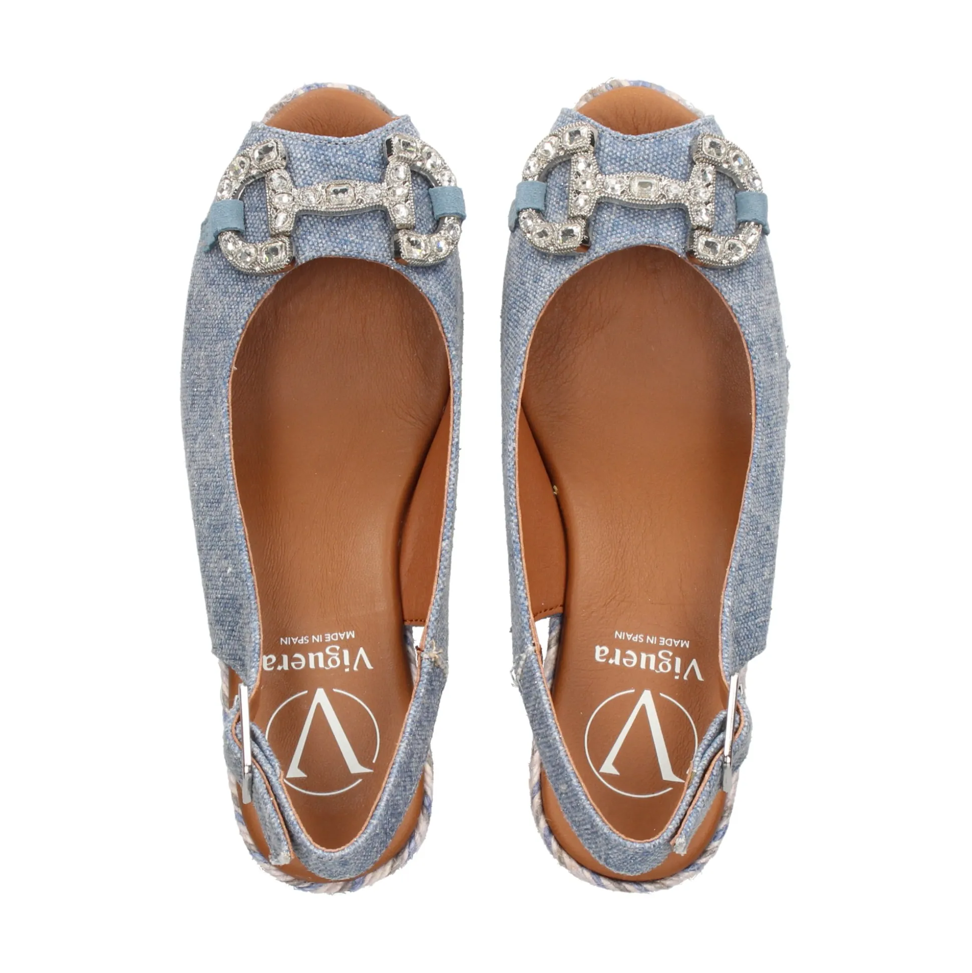 VIGUERA Zapatos cuña 2118 VAQUERO