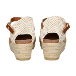 VIGUERA Zapatos cuña 1757 WHISKEY