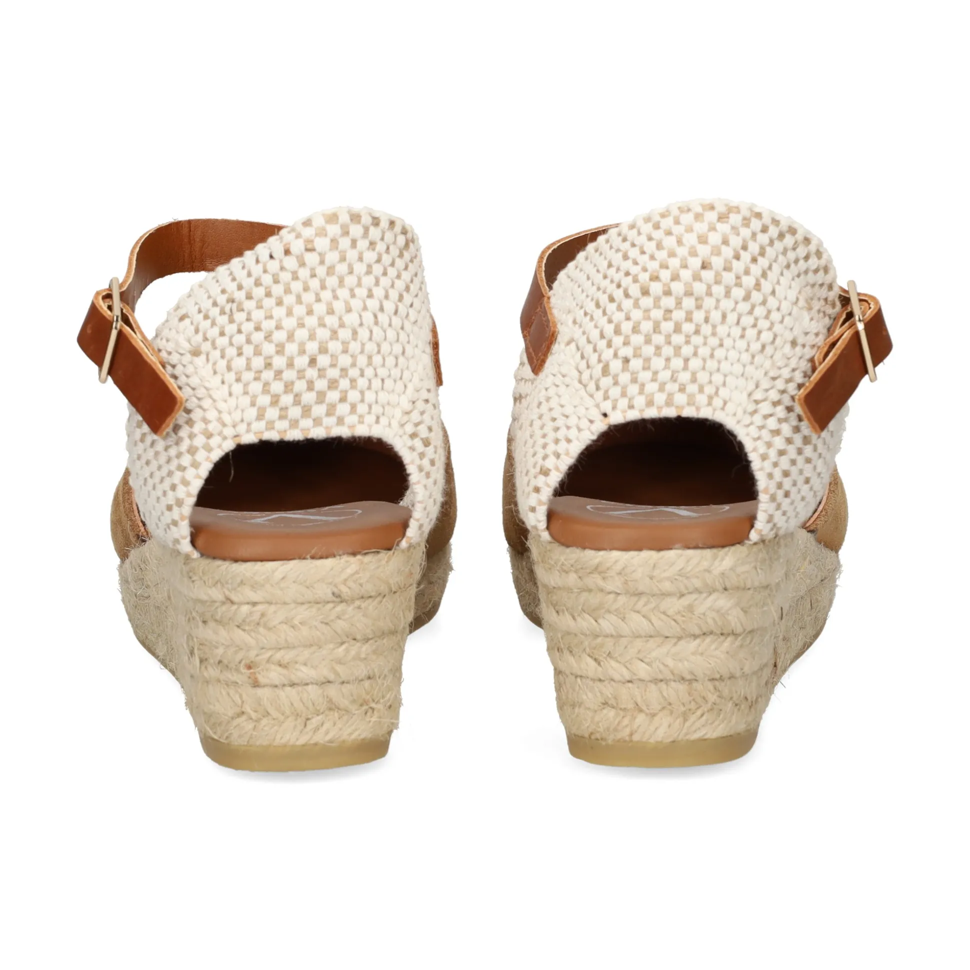 VIGUERA Zapatos cuña 1757 WHISKEY