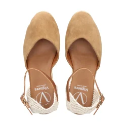 VIGUERA Zapatos cuña 1757 WHISKEY