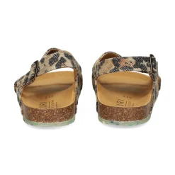 ZOURI Sandalias planas de Mujer CORAL